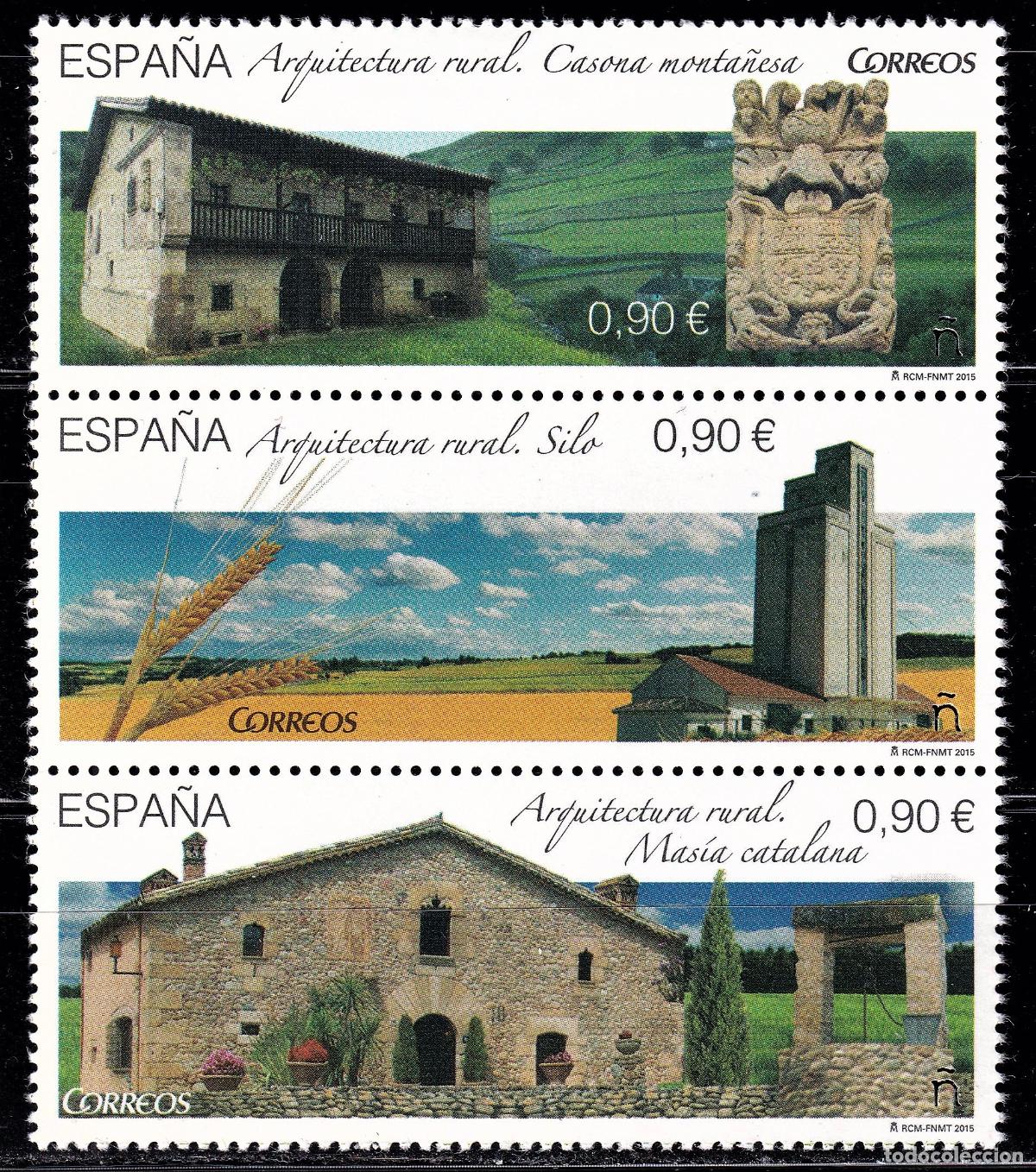 Stamps: Oferta sellos en euros a&ntilde;o 2015 edifil 5005/07 en nuevo