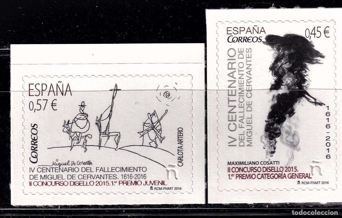 Stamps: Oferta sellos en euros a&ntilde;o 2016 edifil 5025/26 en nuevo