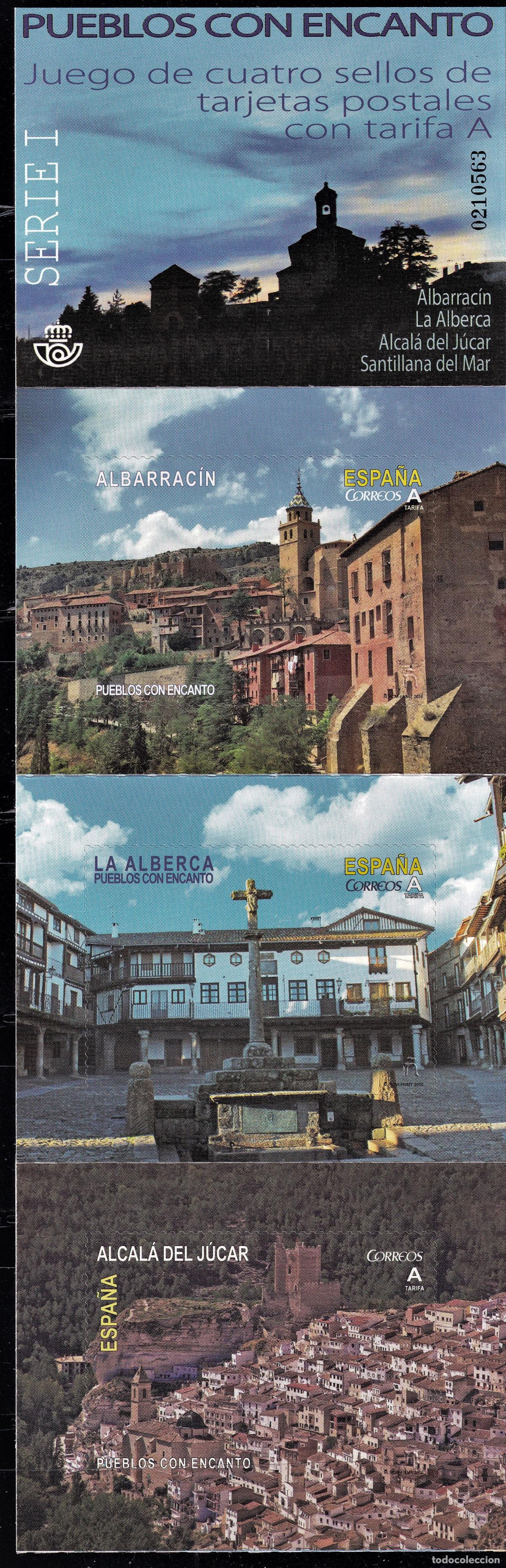 Briefmarken: Oferta sellos en euros a&ntilde;o 2016 edifil 5041/44 en nuevo *