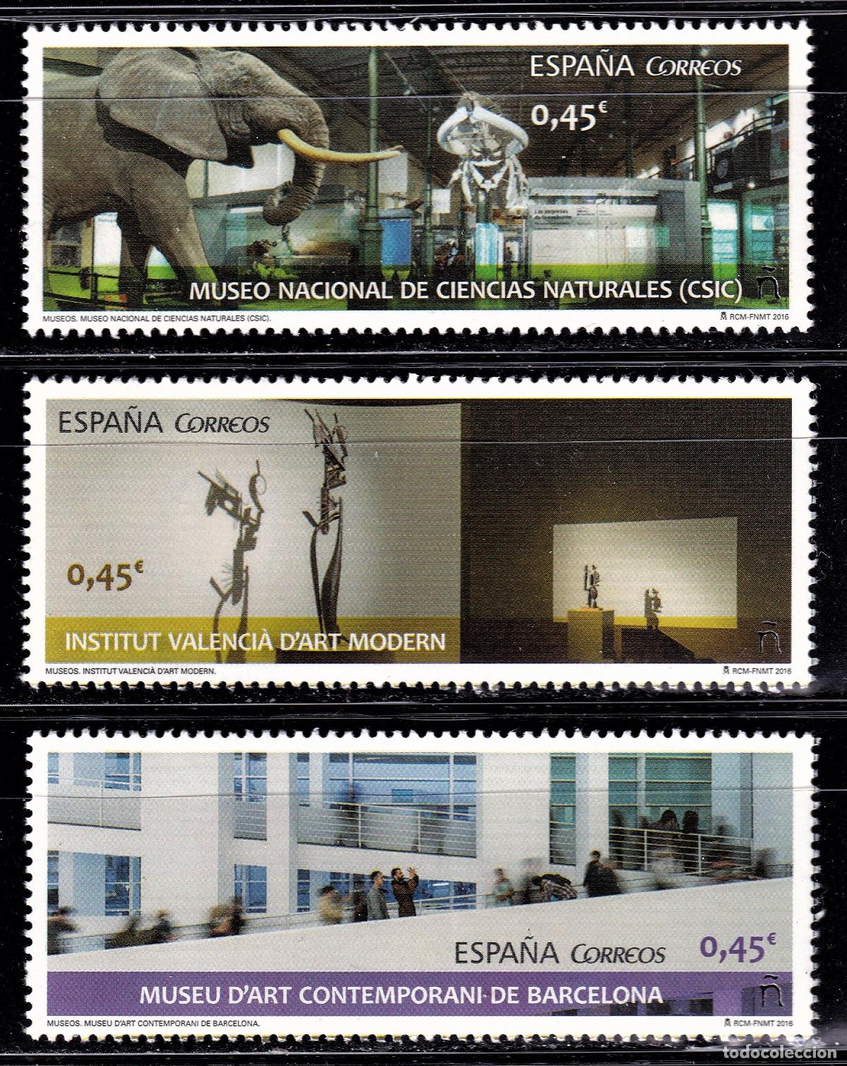 Briefmarken: Oferta sellos en euros a&ntilde;o 2016 edifil 5034/36 en nuevo