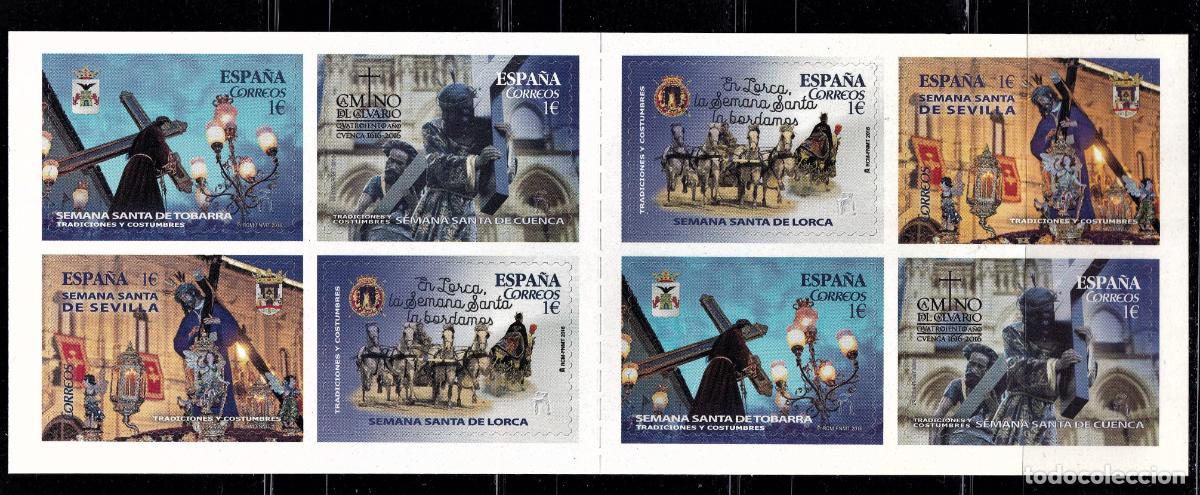 Briefmarken: Oferta sellos en euros a&ntilde;o 2016 edifil 5037/40 en nuevo