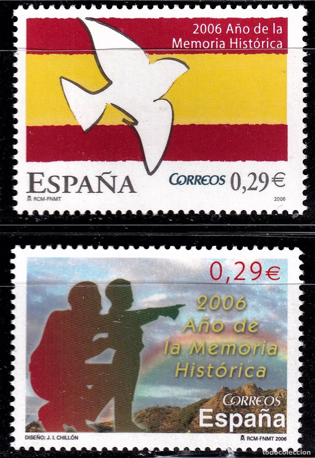 Briefmarken: Oferta sellos en euros a&ntilde;o 2006 edifil 4286/87 en nuevo con gran descuento sobre facial