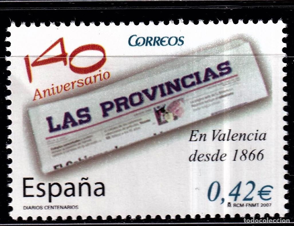 Briefmarken: Oferta sellos en euros a&ntilde;o 2007 edifil 4309 en nuevo con gran descuento sobre facial