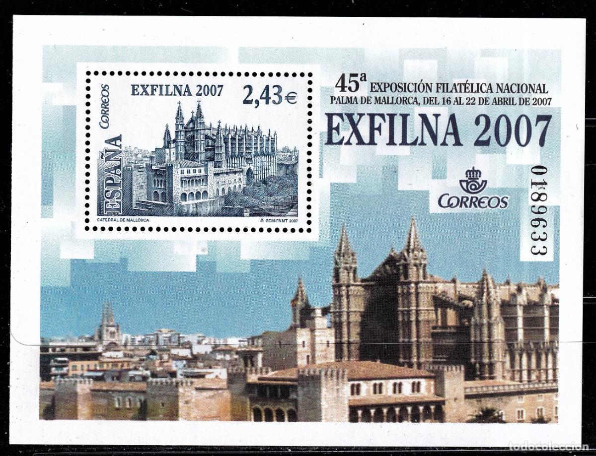 Briefmarken: Oferta sellos en euros a&ntilde;o 2007 edifil 4321 en nuevo con gran descuento sobre facial