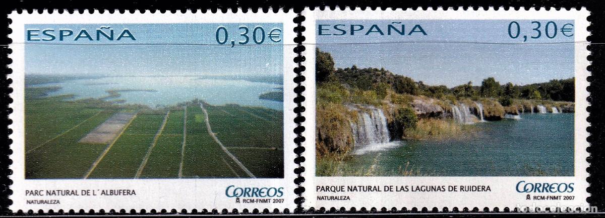 Briefmarken: Oferta sellos en euros a&ntilde;o 2007 edifil 4346/47 en nuevo con gran descuento sobre facial
