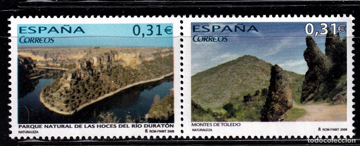 Stamps: Oferta sellos en euros a&ntilde;o 2008 edifil 4397/98 en nuevo con gran descuento sobre facial