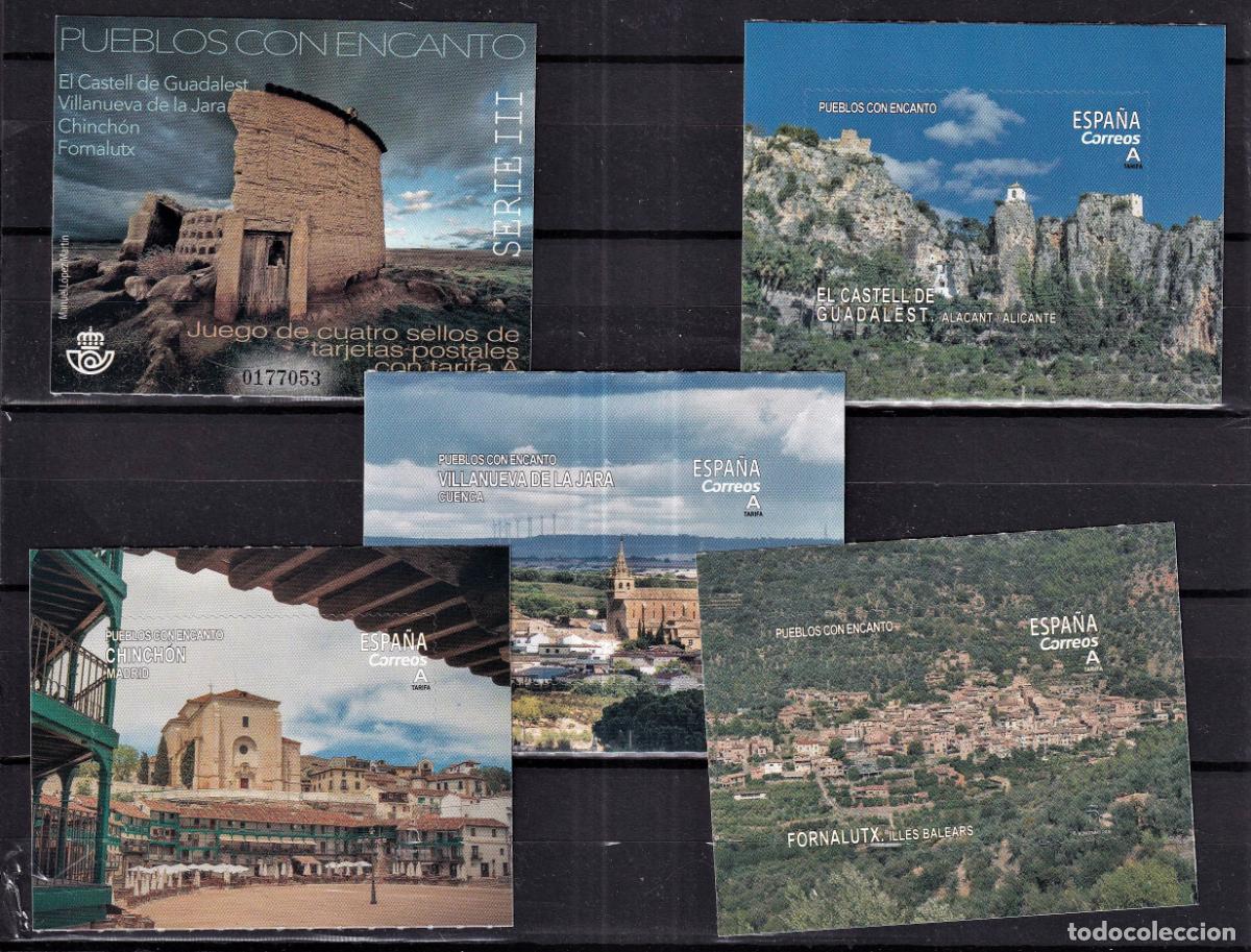 Stamps: Oferta sellos en euros a&ntilde;o 2018 edifil 5211/14 en nuevo *