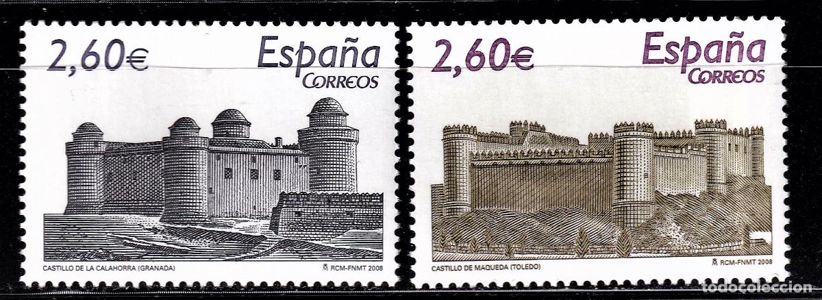 Briefmarken: Oferta sellos en euros a&ntilde;o 2008 edifil 4439/40 en nuevo con gran descuento sobre facial