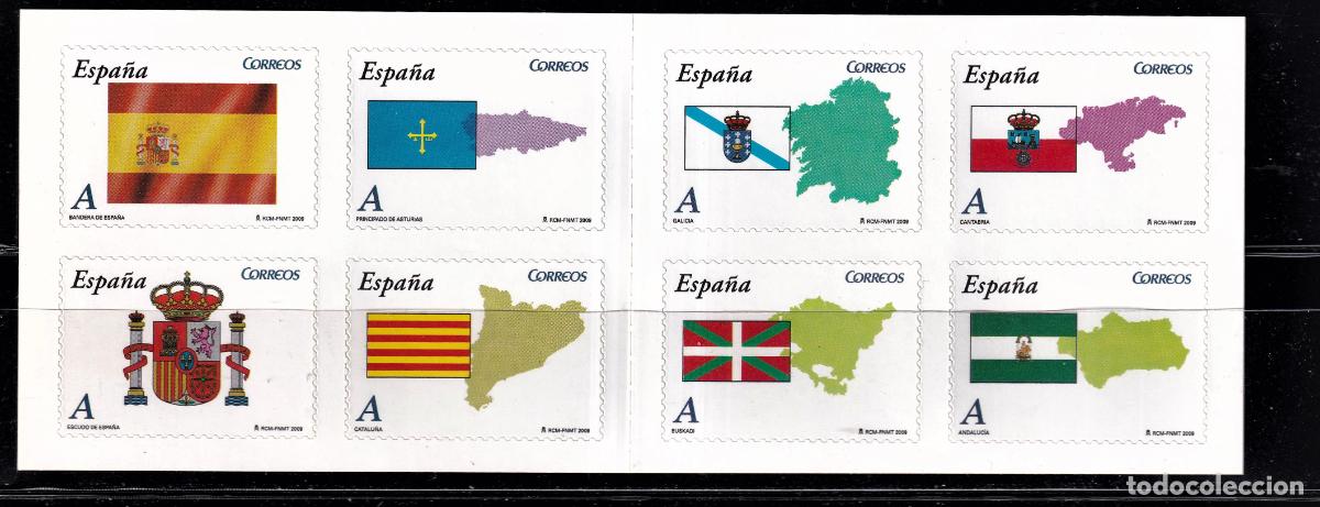 Briefmarken: Oferta sellos en euros a&ntilde;o 2009 edifil 4446/53 en nuevo con gran descuento sobre facial
