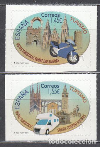 Stamps: Oferta sellos en euros a&ntilde;o 2020 edifil 5375/76 en nuevo
