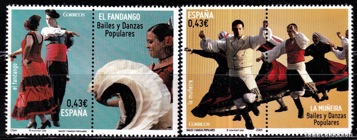 Briefmarken: Oferta sellos en euros a&ntilde;o 2009 edifil 4501-02 en nuevo con gran descuento sobre facial