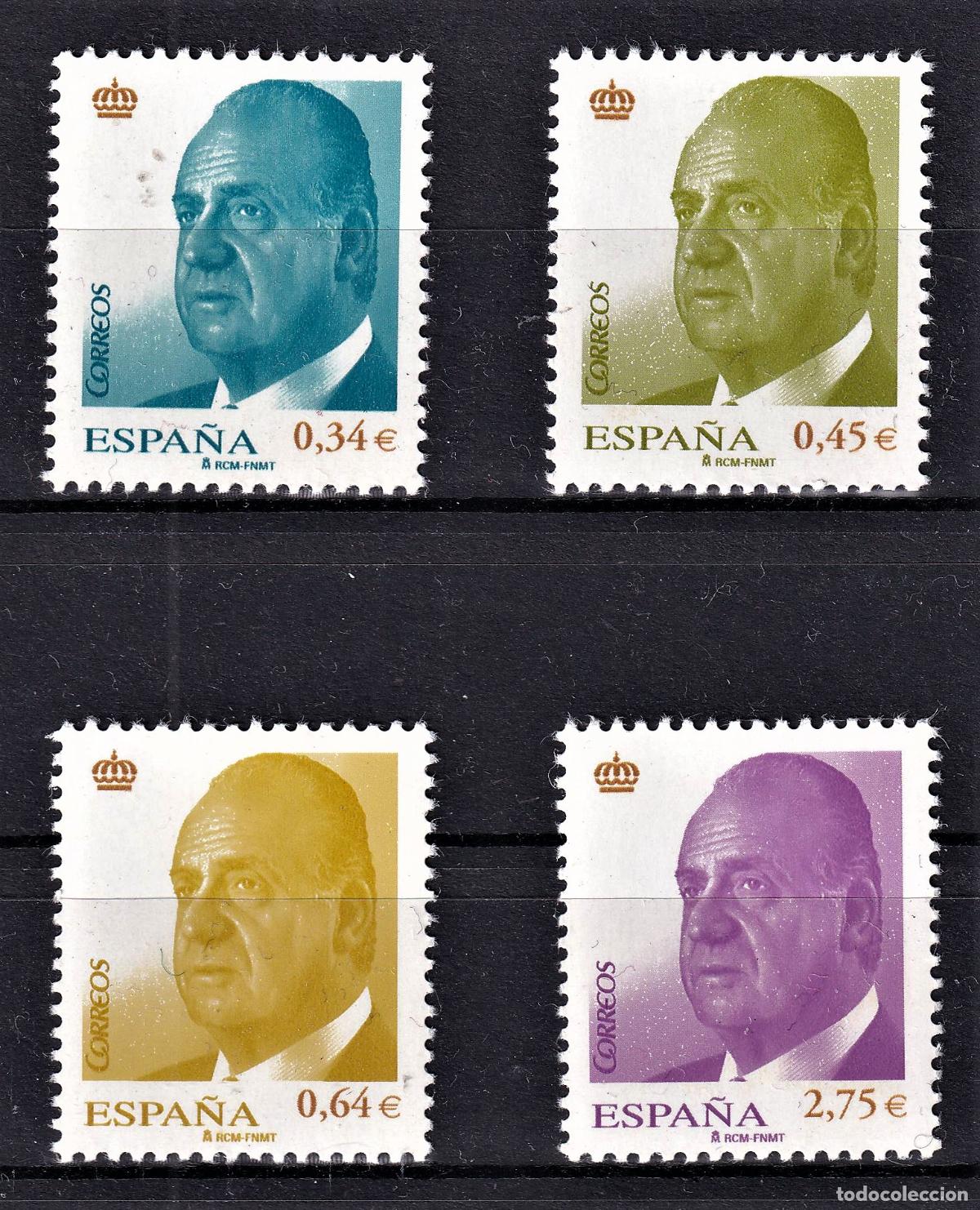 Briefmarken: Oferta sellos en euros a&ntilde;o 2010 edifil 4537/40 en nuevo con gran descuento sobre facial