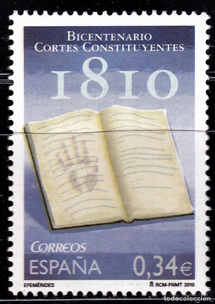 Selos: Oferta sellos en euros a&ntilde;o 2010 edifil 4551 en nuevo con gran descuento sobre facial
