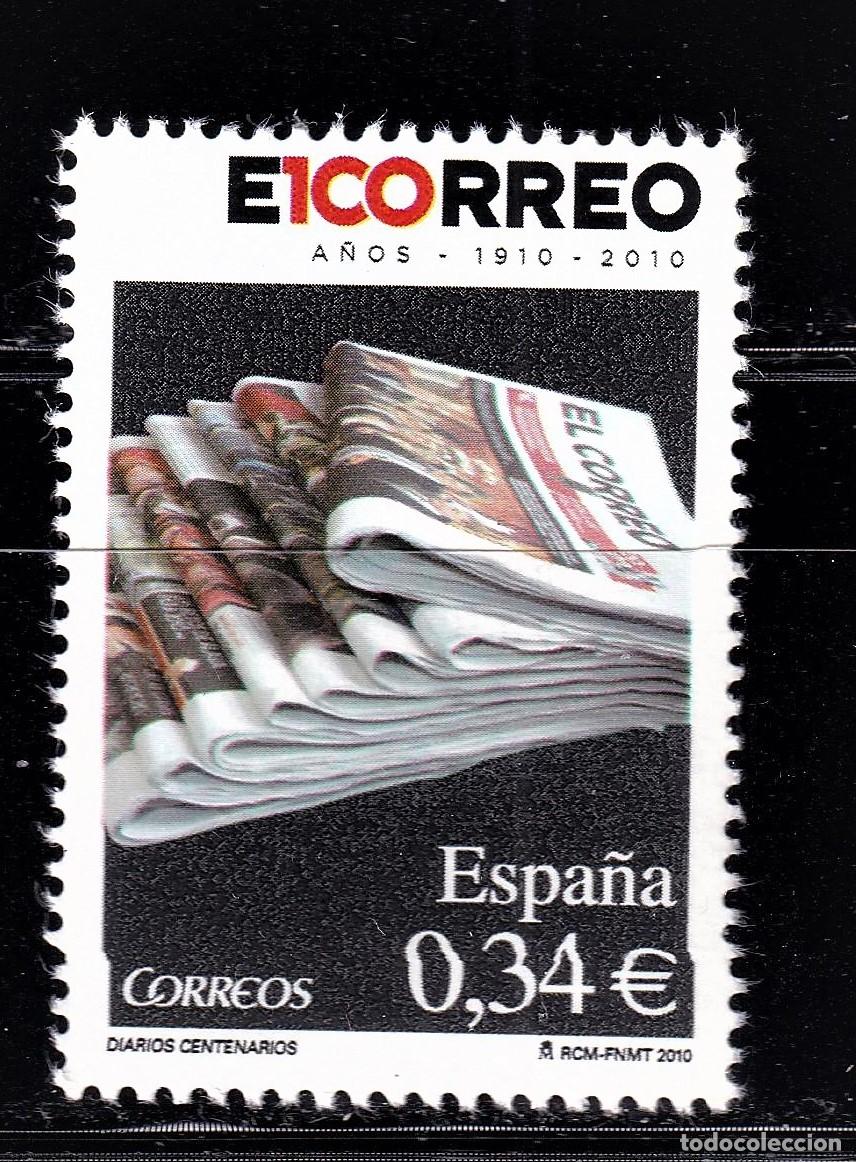 Selos: Oferta sellos en euros a&ntilde;o 2010 edifil 4562 en nuevo con gran descuento sobre facial