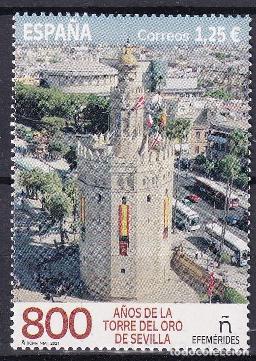 Briefmarken: Oferta sellos en euros a&ntilde;o 2021 edifil 5491 en nuevo