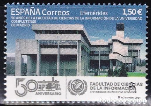 Stamps: Oferta sellos en euros a&ntilde;o 2021 edifil 5527 en nuevo