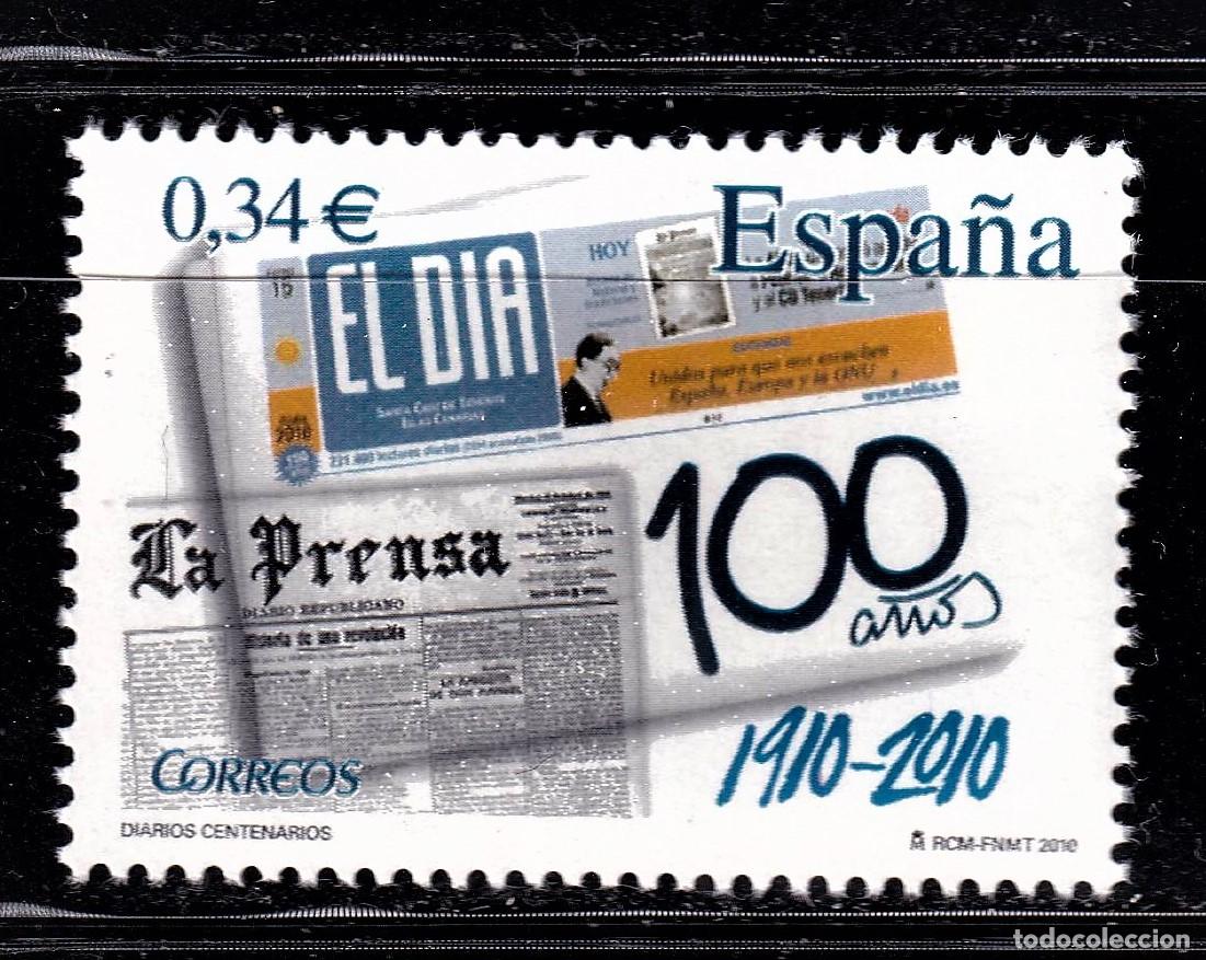 Stamps: Oferta sellos en euros a&ntilde;o 2010 edifil 4604 en nuevo con gran descuento sobre facial