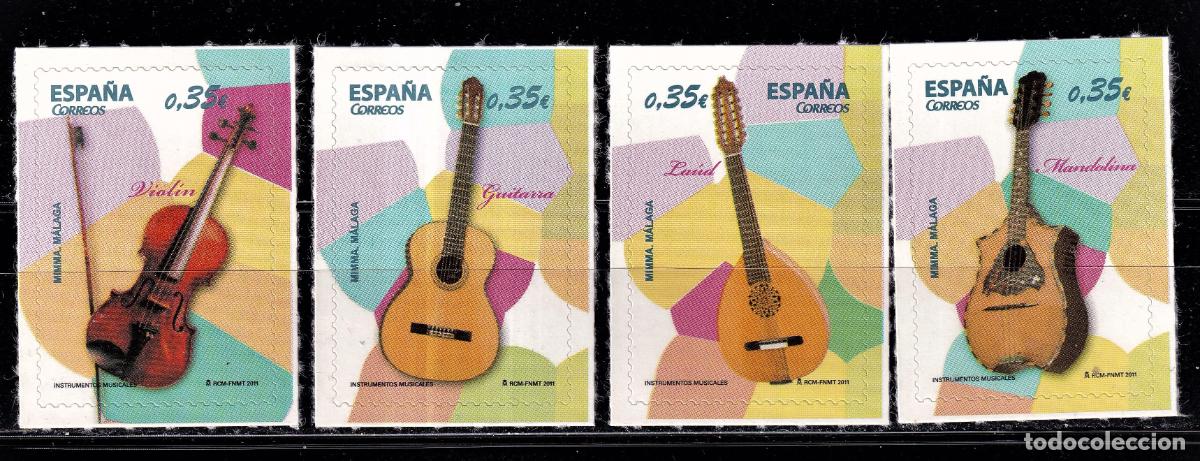 Selos: Oferta sellos en euros a&ntilde;o 2011 edifil 4628/31 en nuevo con gran descuento sobre facial