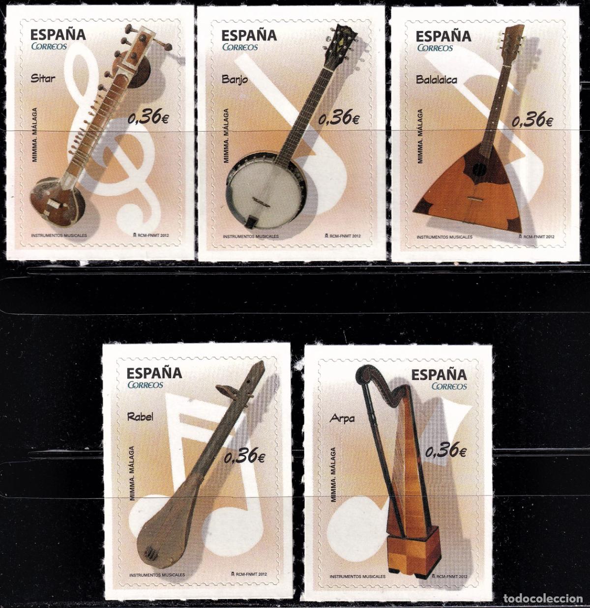 Selos: Oferta sellos en euros a&ntilde;o 2012 edifil 4710/14* en nuevo con gran descuento sobre facial