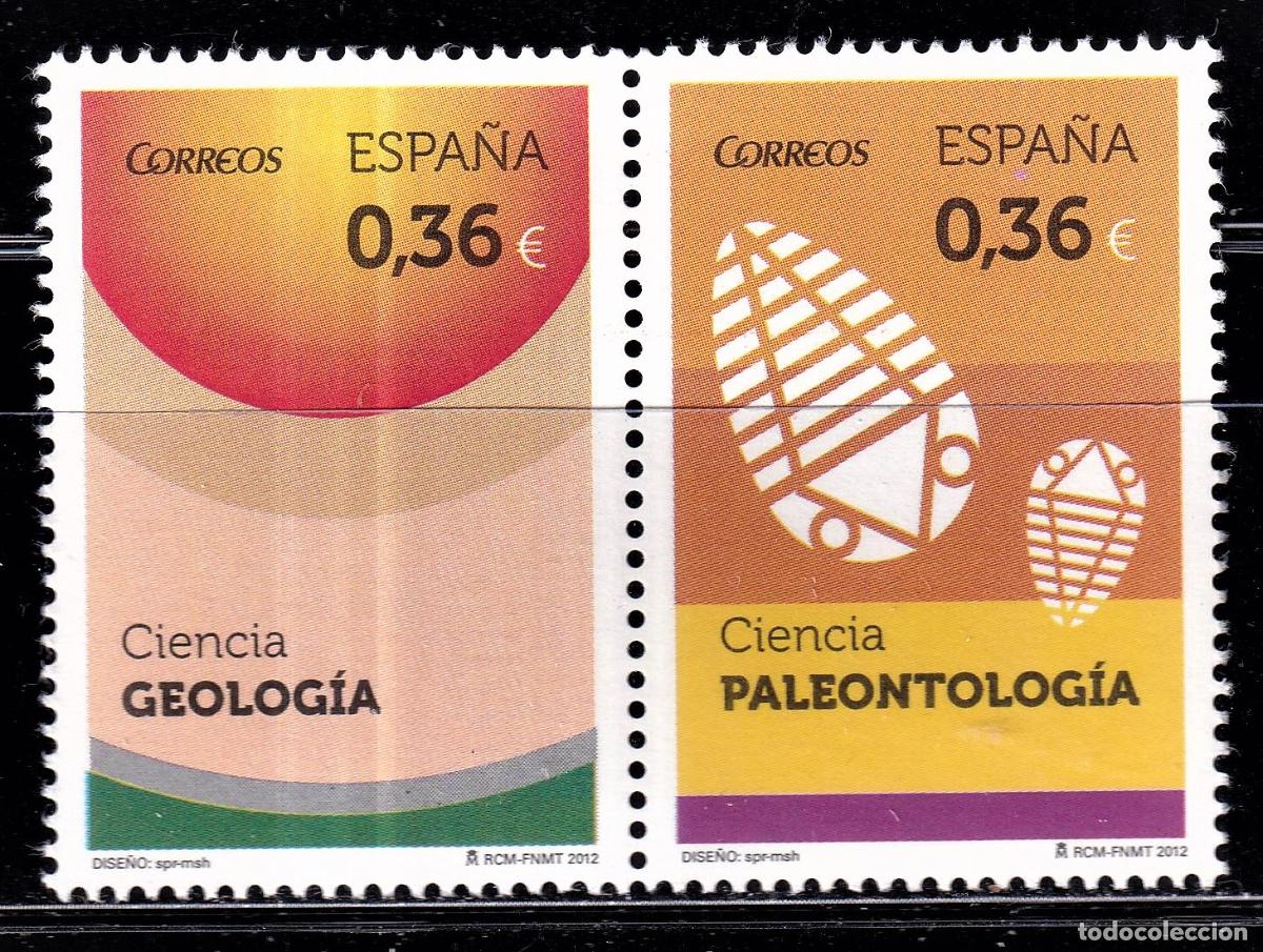 Selos: Oferta sellos en euros a&ntilde;o 2012 edifil 4734/35 en nuevo con gran descuento sobre facial