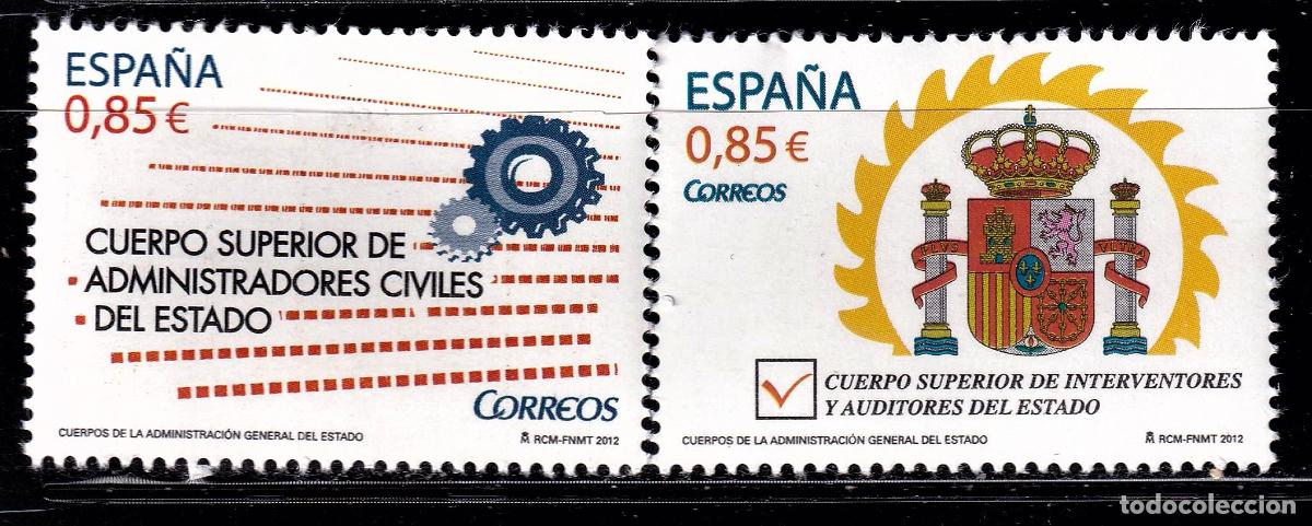 Selos: Oferta sellos en euros a&ntilde;o 2012 edifil 4759/60 en nuevo con gran descuento sobre facial