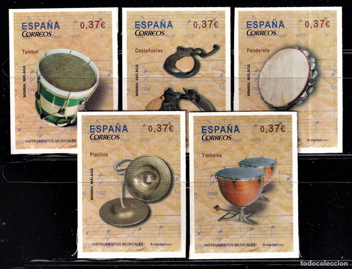 Briefmarken: Oferta sellos en euros a&ntilde;o 2013 edifil 4781/85* en nuevo