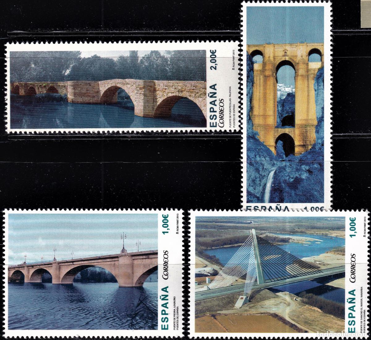 Briefmarken: Oferta sellos en euros a&ntilde;o 2013 edifil 4803/06 en nuevo