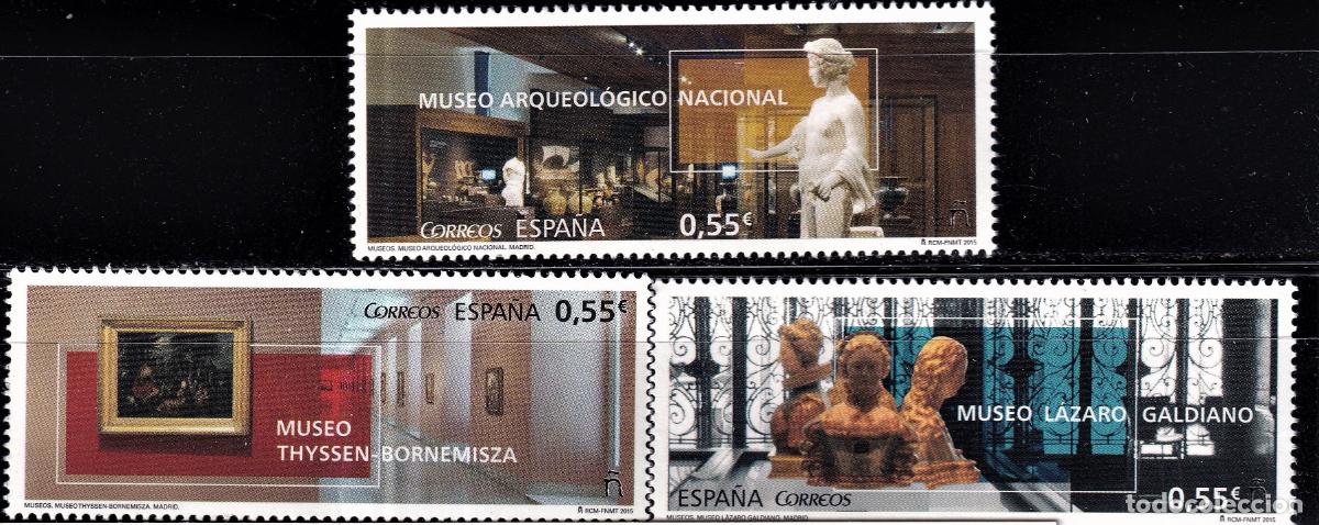 Briefmarken: Oferta sellos en euros a&ntilde;o 2015 edifil 4953/55 en nuevo