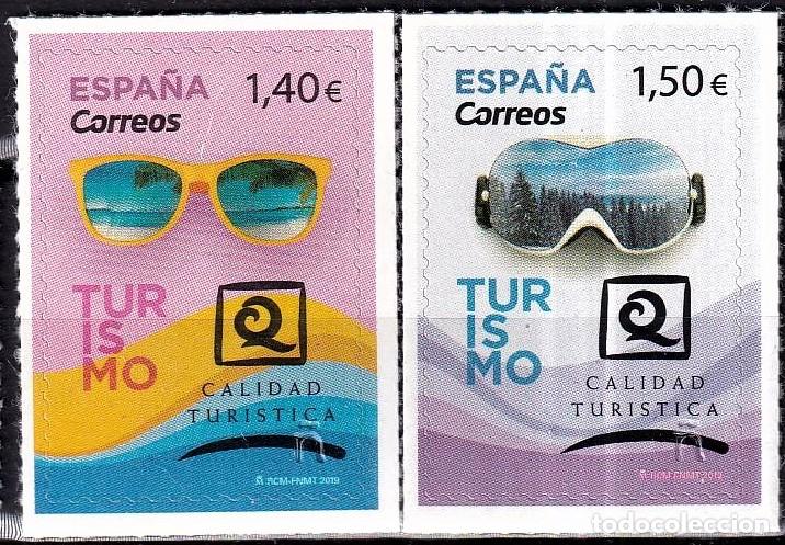Stamps: Oferta sellos en euros a&ntilde;o 2019 edifil 5285/86 en nuevo