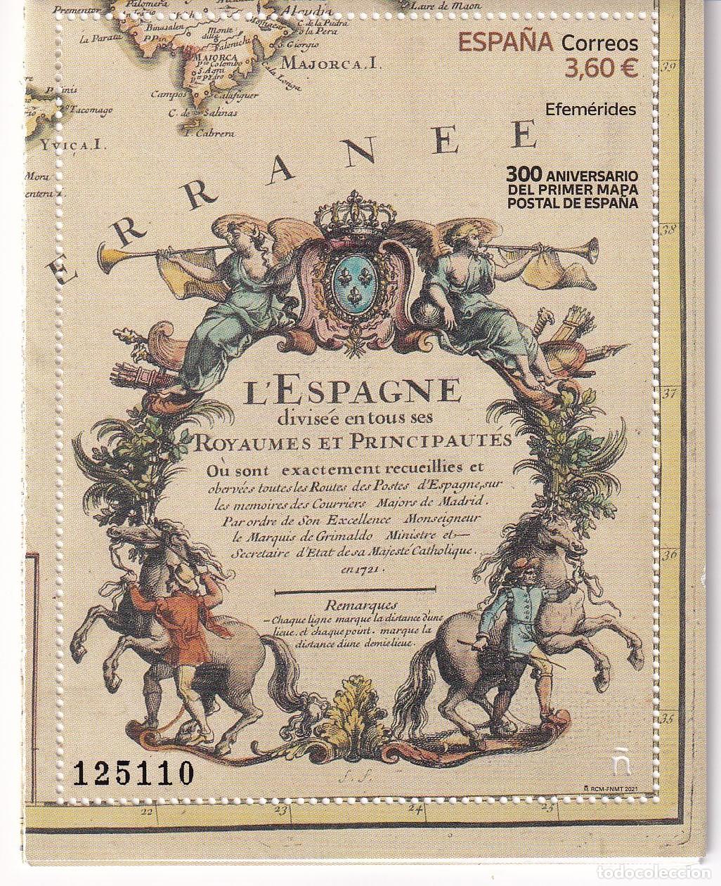 Stamps: Oferta sellos en euros a&ntilde;o 2021 edifil 5483 en nuevo