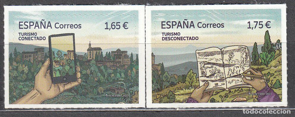 Briefmarken: Oferta sellos en euros a&ntilde;o 2023 edifil 5627-28 en nuevo