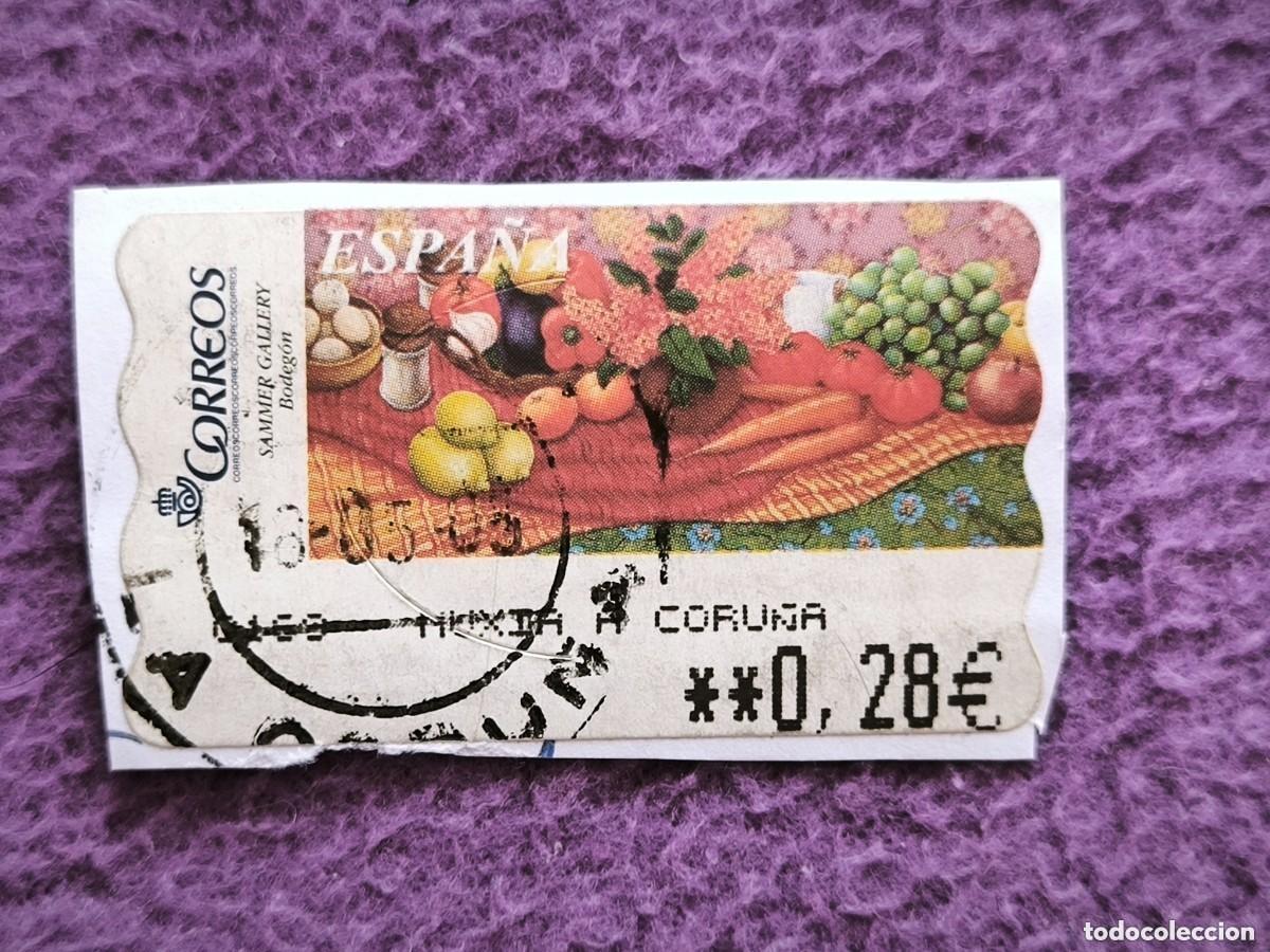 Stamps: Sello Espa&ntilde;a 0,28 &euro; Sammer Gallery Bodeg&oacute;n Arte Pintura Correos