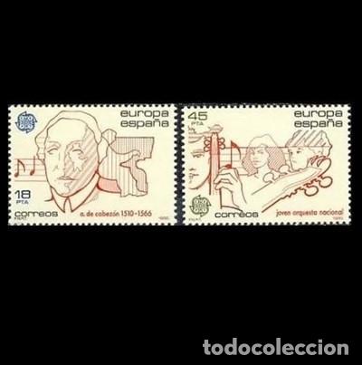 Sellos: Sellos Espa&ntilde;a Edifil 2788 2789 a&ntilde;o 1985 MNH ** spain nuevos