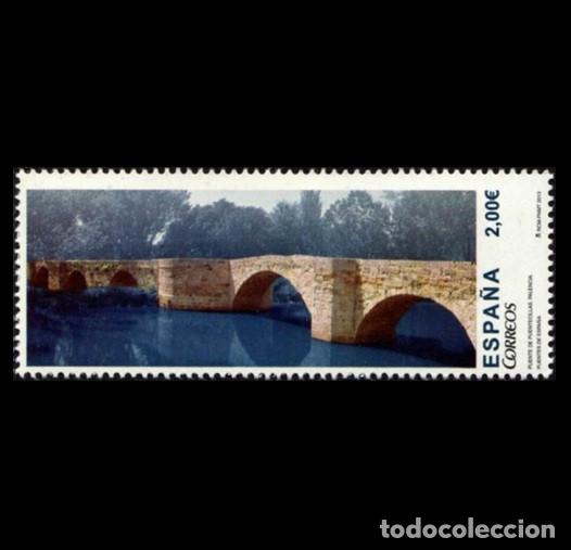 Sellos: Edifil 4805 MNH SIN FIJA SELLO Espa&ntilde;a 2013 Puente de Puentecillas en Palencia