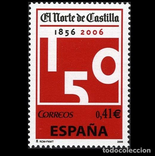 Sellos: Edifil 4233 MNH SIN FIJASELLOS sello de Espa&ntilde;a 2006 Diario de Castilla