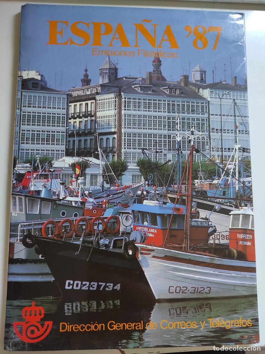 Timbres: M64 LIBRO DE CORREOS A&Ntilde;O 1987 COMPLETO CON SELLOS IMPECABLE