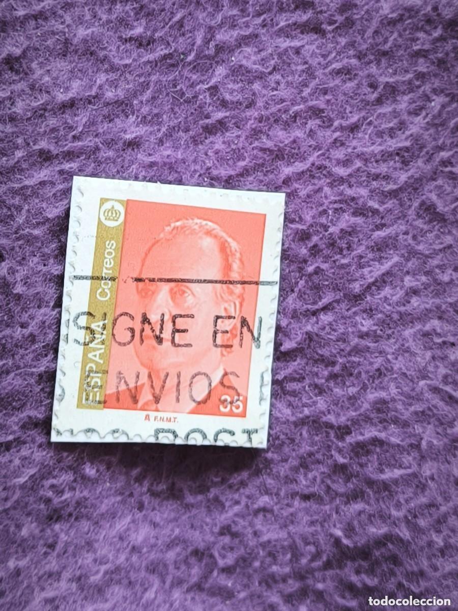 Briefmarken: Sello Espa&ntilde;a 35 Pesetas Juan Carlos I Cl&aacute;sico Para Coleccionistas De Filatelia