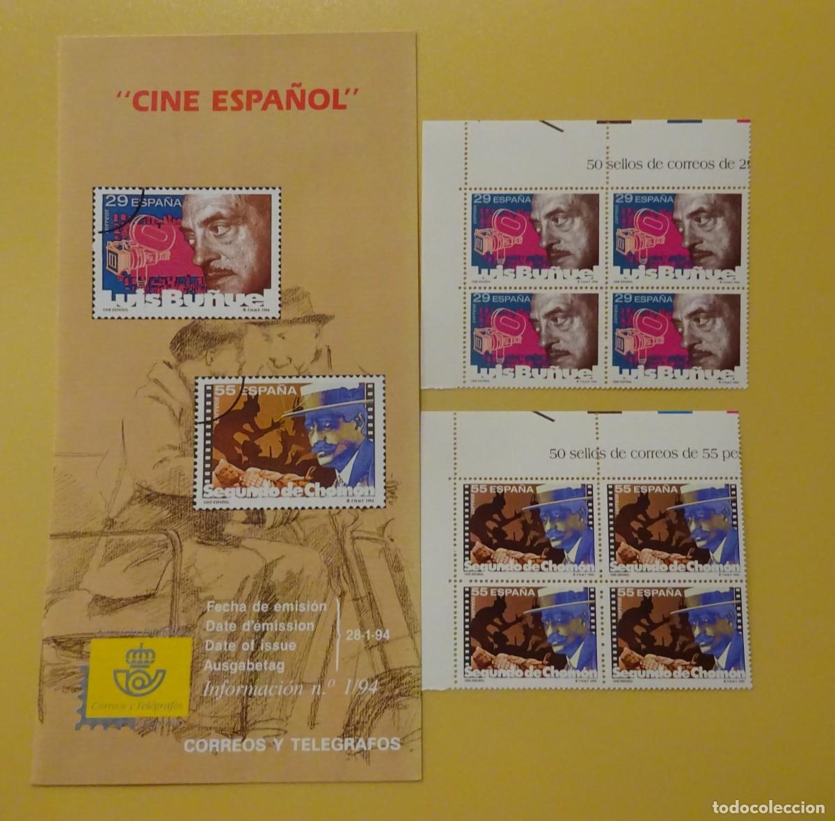 Timbres: LOTE DE SELLOS NUEVOS BLOQUES DE 4,8y40 SIN FIJASELLOS,CON FOLLETOS, ENERO-NOVIEMBRE 1994, VER FOTOS