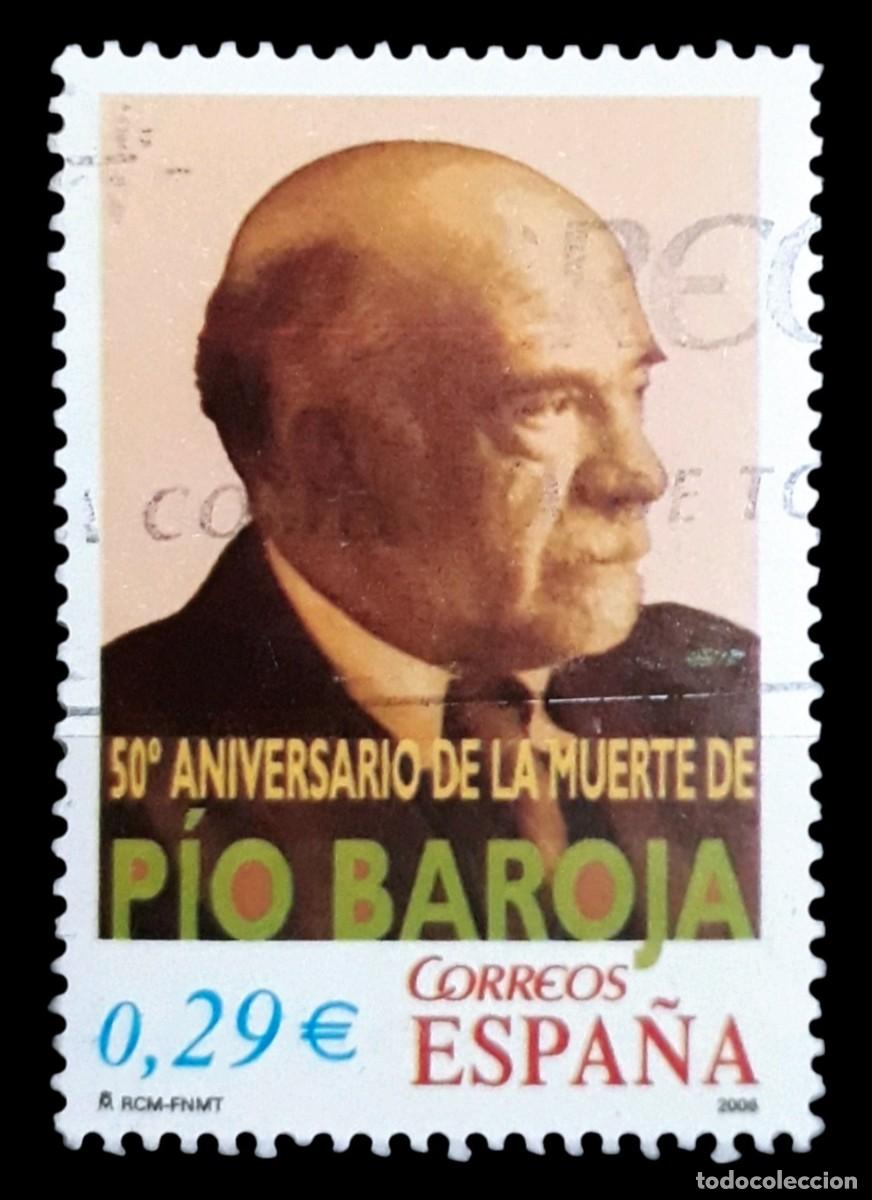 Sellos: Espa&ntilde;a 2006 P&iacute;o Baroja. USADO.