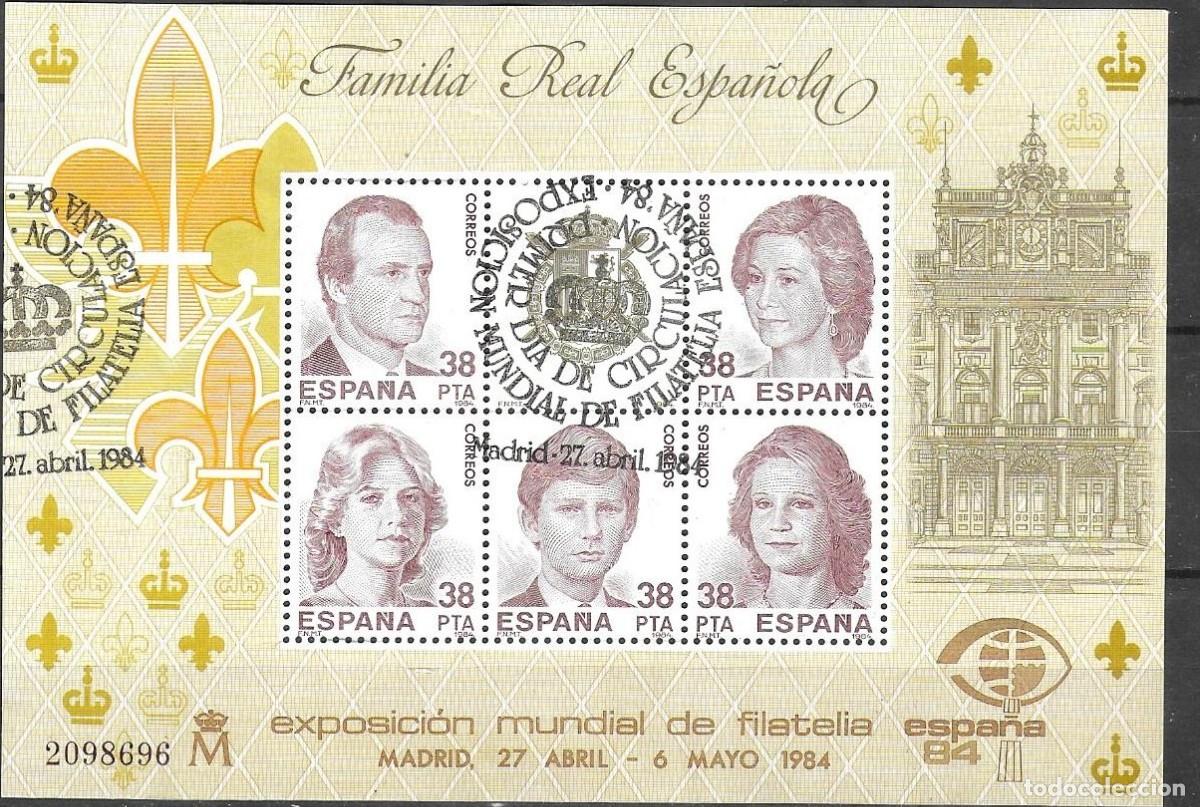 Sellos: HB USADA DE ESPA&Ntilde;A 1984, EDIFIL 2754