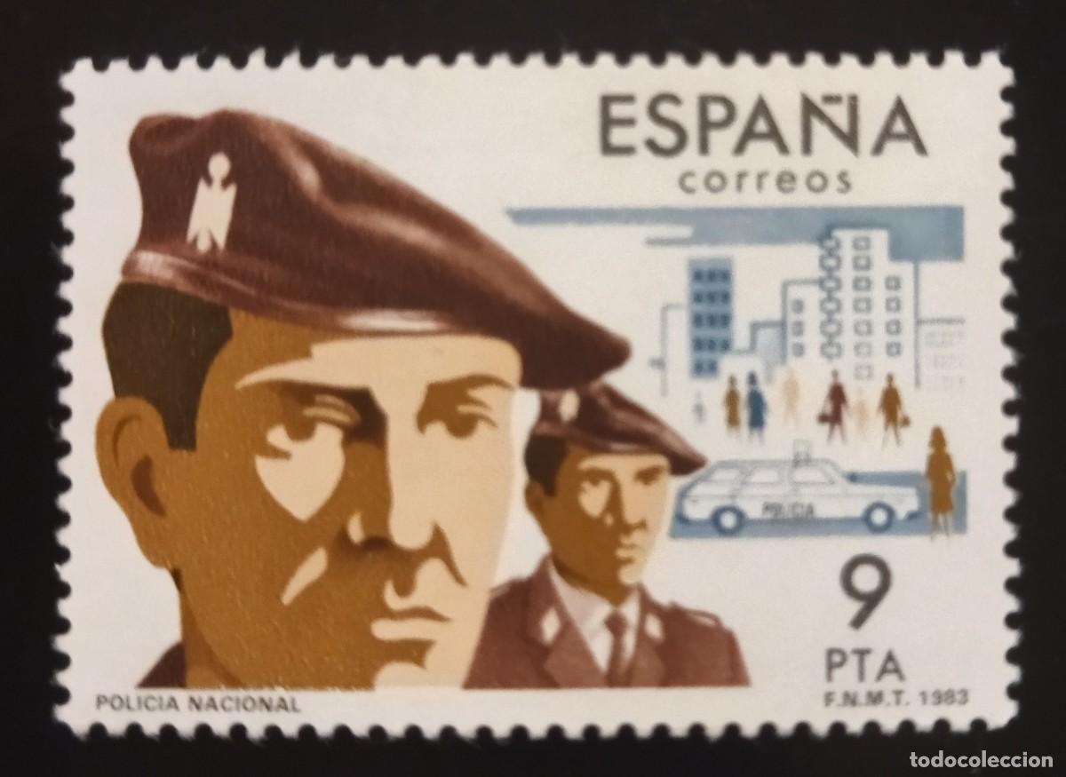 Sellos: ESPA&Ntilde;A 1983 Cuerpos de Seguridad del Estado. Edifil 2692. NUEVO - MNH