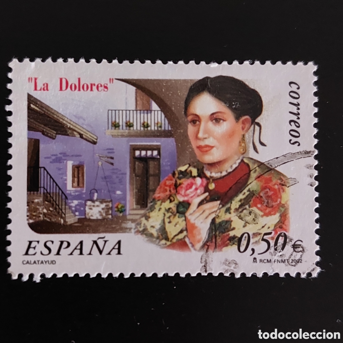 Sellos: 2002 Espa&ntilde;a Usado Calatayud La Dolores