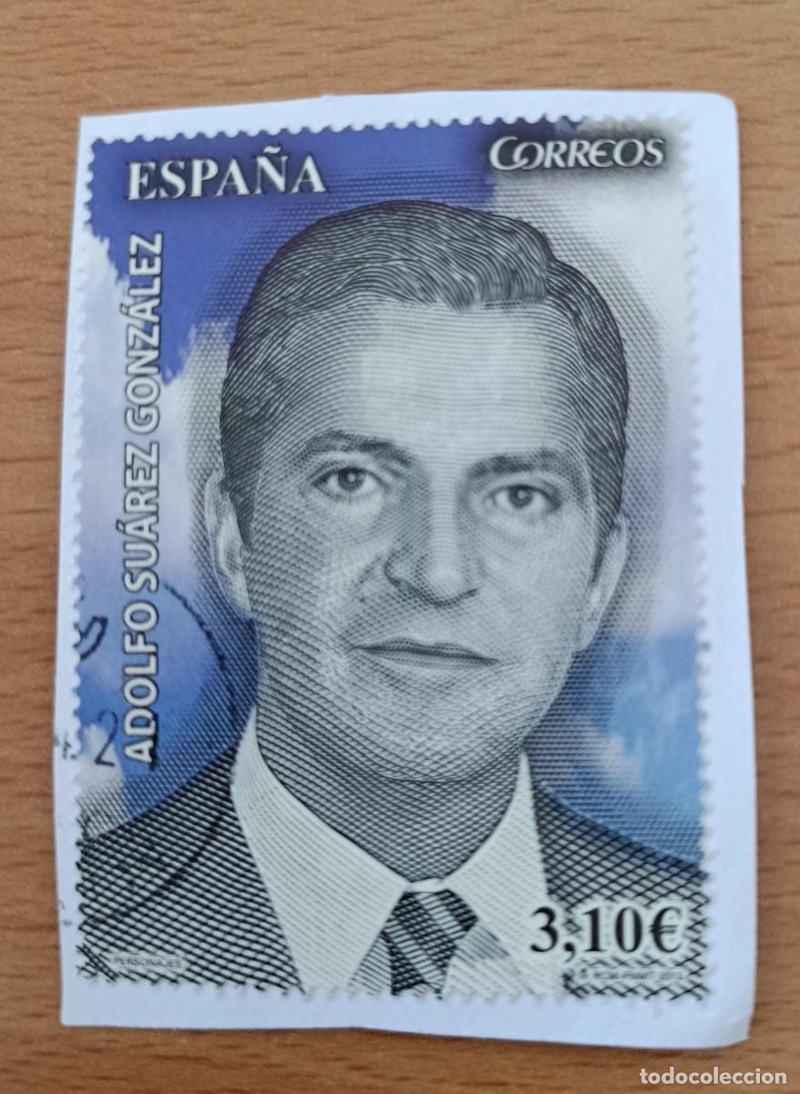 Sellos: Sellos Espa&ntilde;a 2013, Personajes, Adolfo Su&aacute;rez. edifil 4837