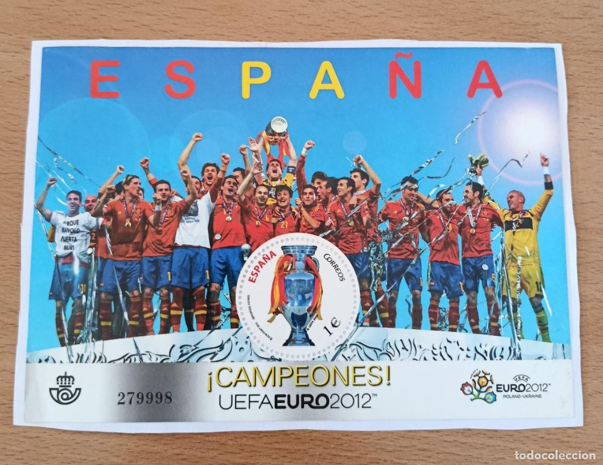 Sellos: Sellos Espa&ntilde;a 2012, Deporte, Copa de la UEFA EURO 2012, edifil 4757