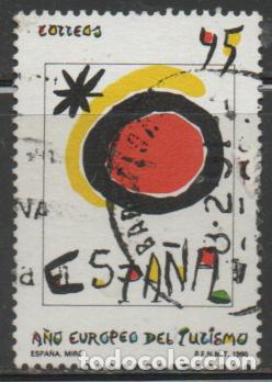 Sellos: EDIFIL 3091, A&ntilde;o europeo del turismo, usado