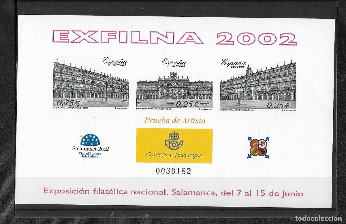 Sellos: Prueba artista Exfilna 2002