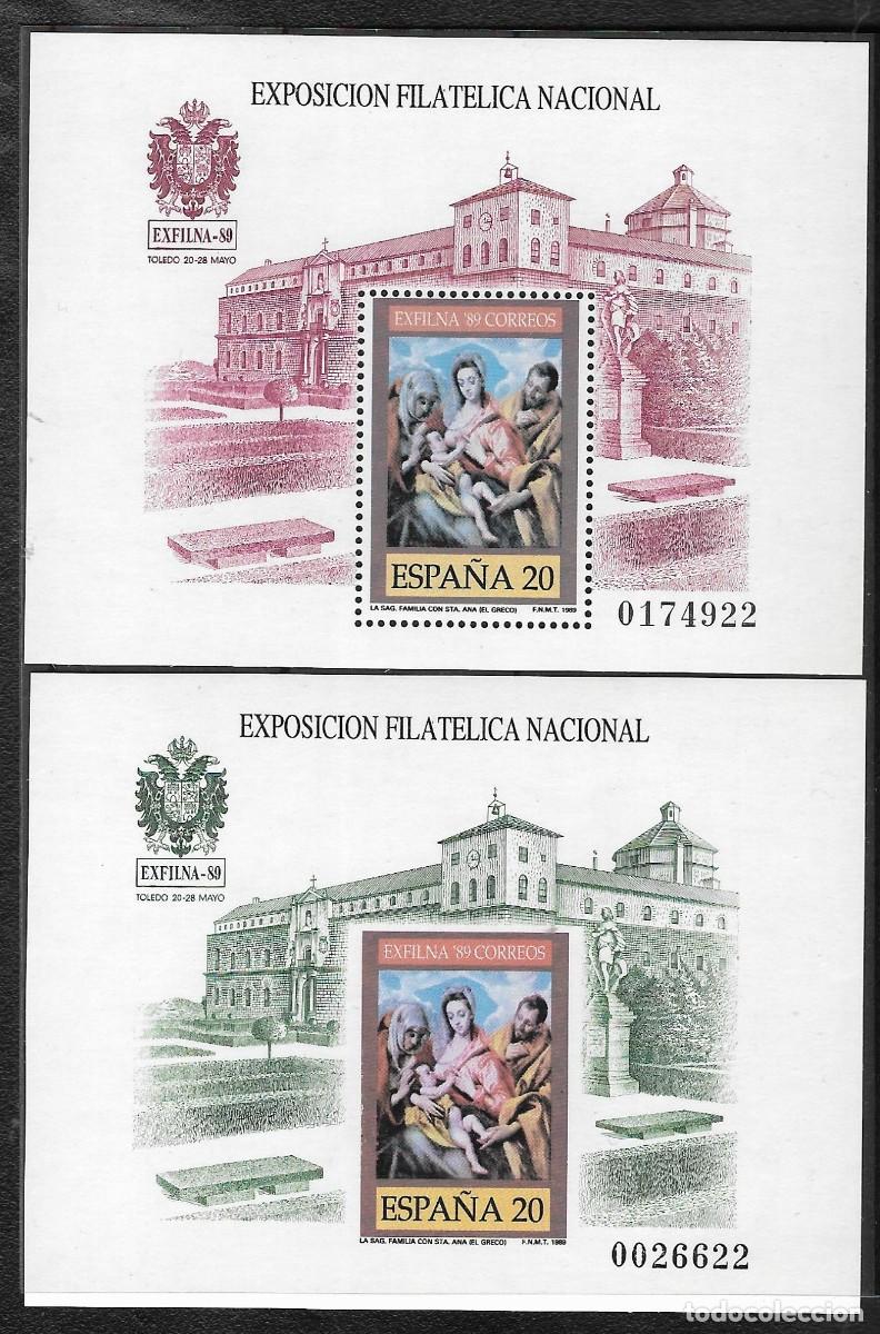 Sellos: Exfilna 1980. Prueba de Lujo- Prueba de artista