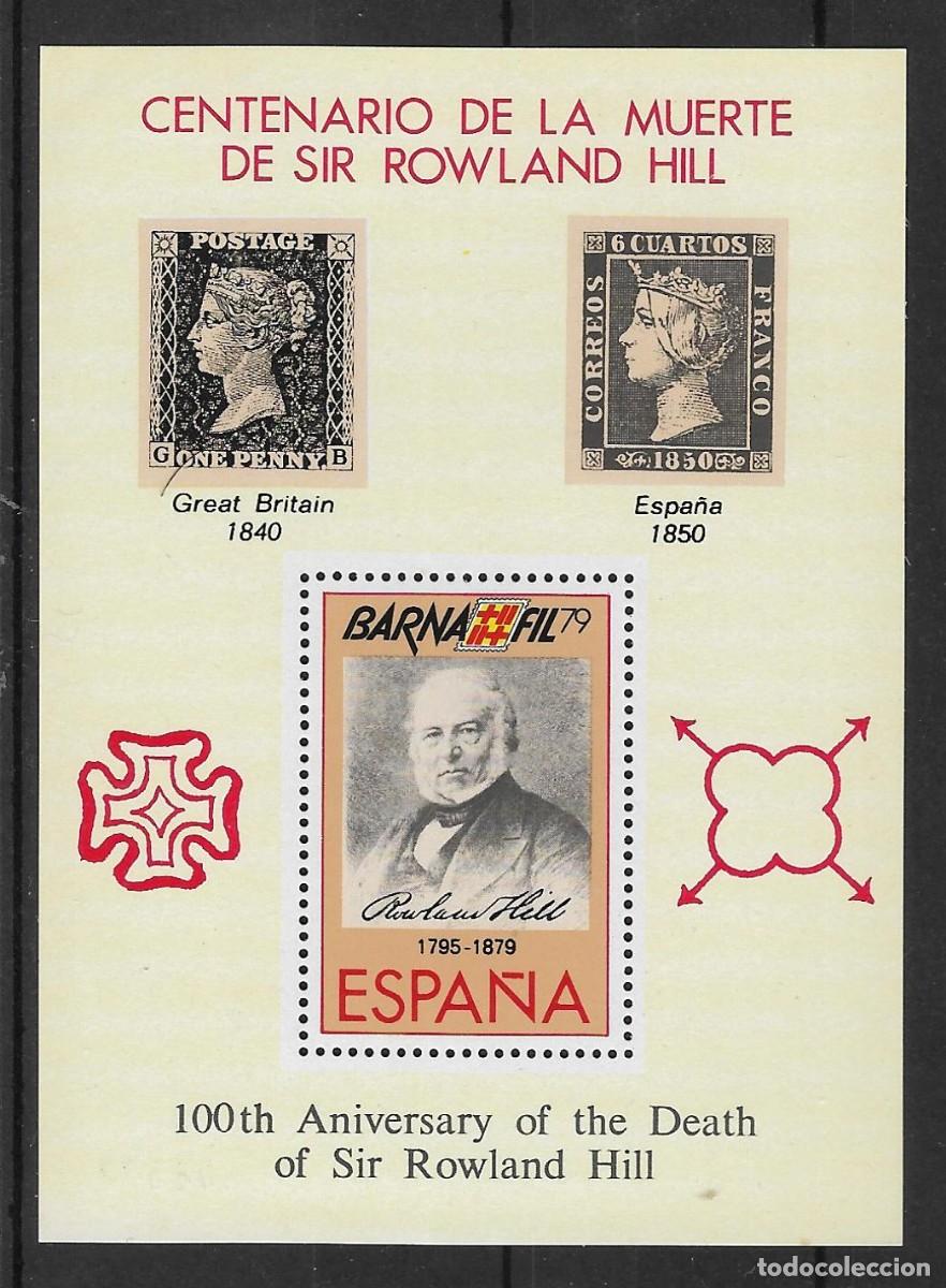 Sellos: Barnafil 1978 /78. Hoja Rowland Hill
