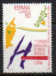 Sellos: EDIFIL 3075, CONGRESO INTERNACIONAL DE CIENCIAS HISTORICAS, NUEVO **