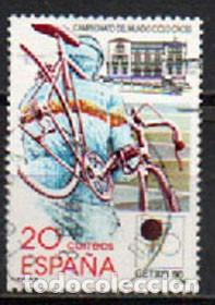 Sellos: EDIFIL 3048, Campeonato del mundo de ciclo-cros, usado